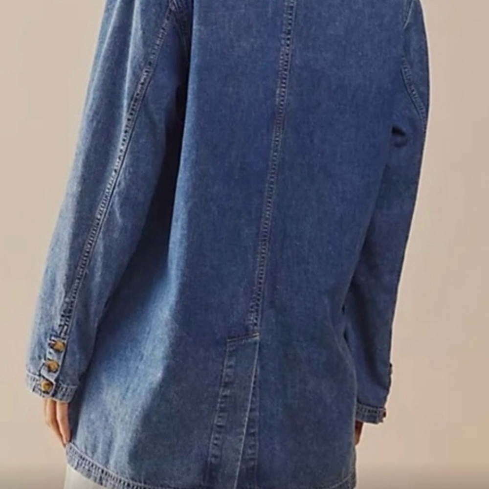 We The Free Beckett Denim Blue Jacket XS - Picture 8 of 8